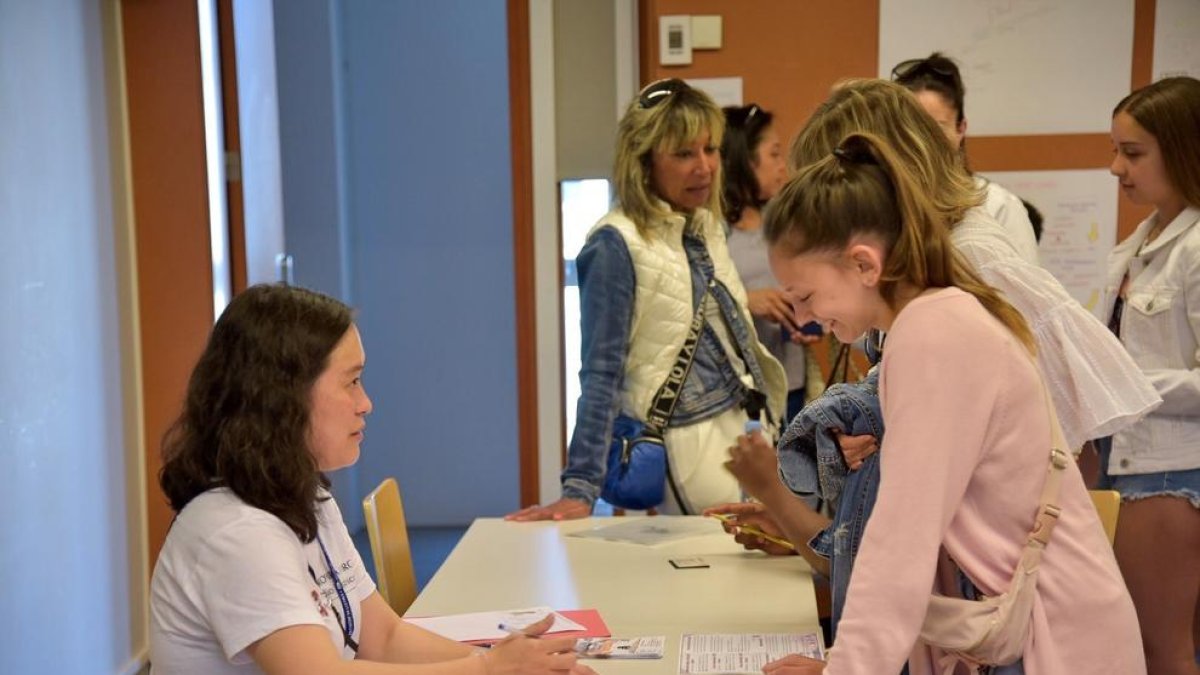 LEs proves dels exàmens de xinès es van fer dissabte al campus Catalunya.