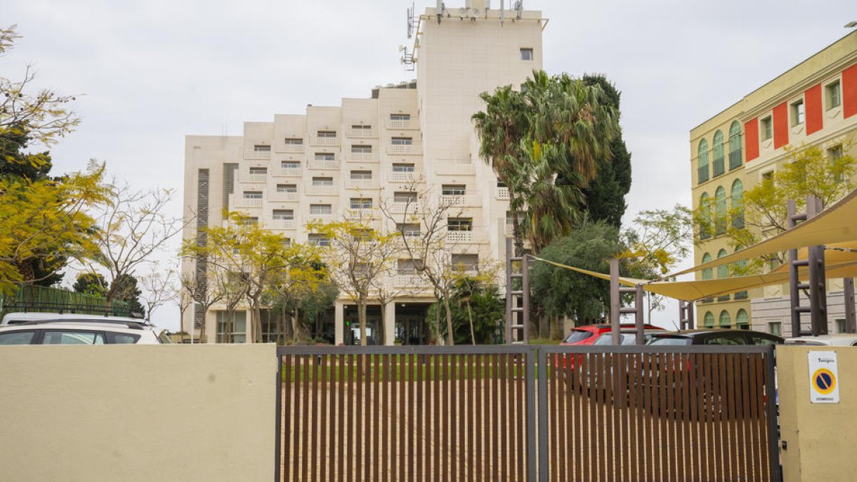 Imatge de la residència La Mercè, en procés de remodelació.