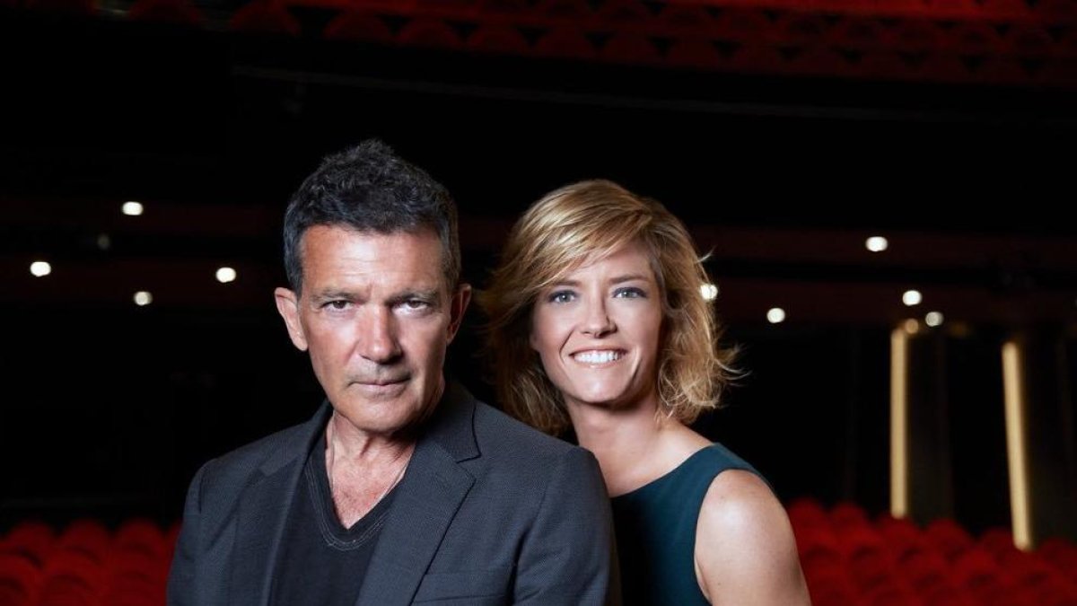 Antonio Banderas y Maria Casado.