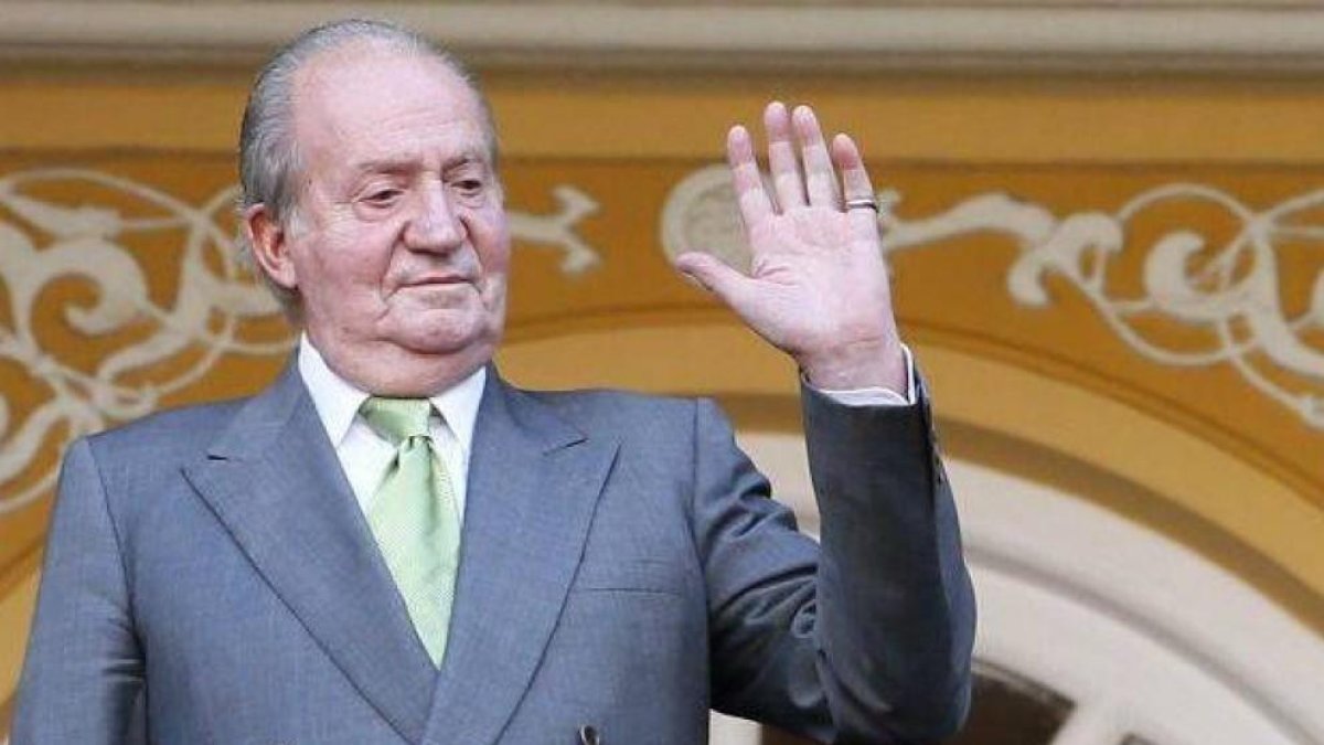 El rey Juan Carlos I.