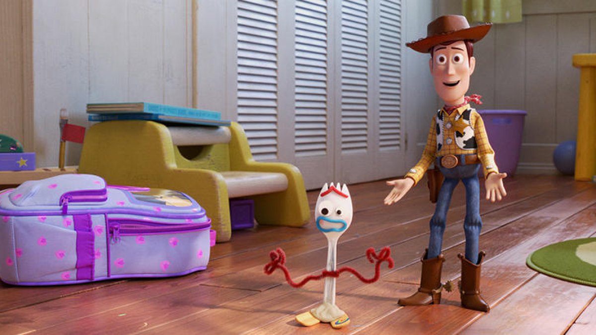 Una imatge de la pel·lícula 'Toy Story 4' amb els seus protagonistes