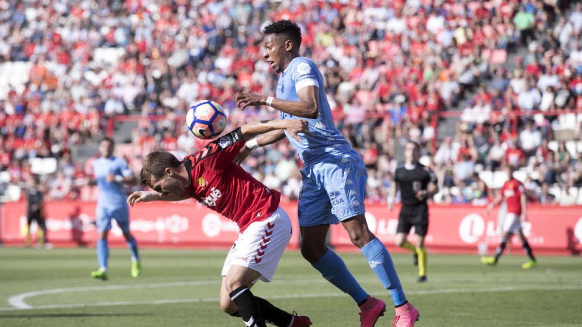 Una imagen del Nàstic-Girona del 28 de mayo del 2017.