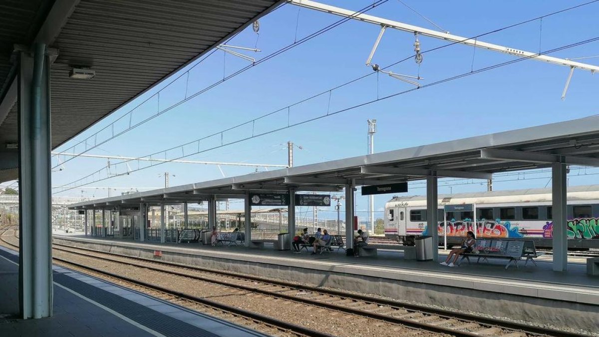 Imagen de archivo de la estación de tren de Tarragona.