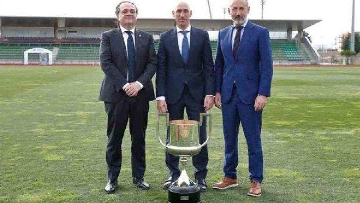 La presentación de la Copa, en una imagen de archivo