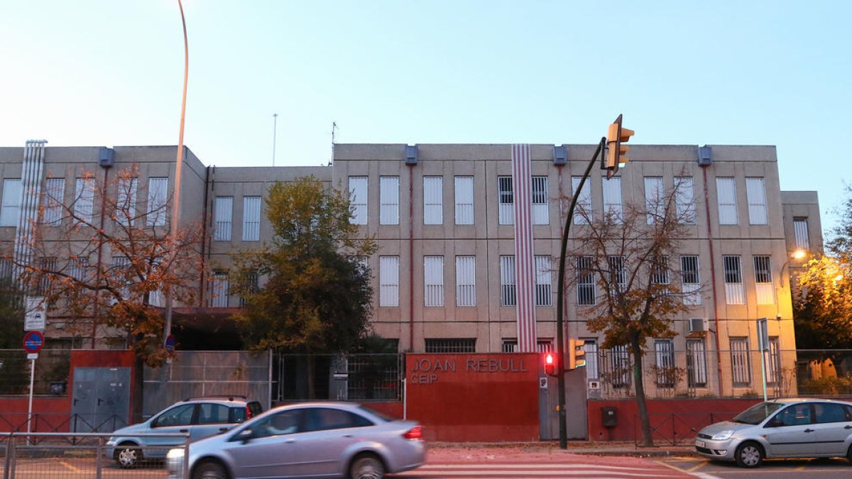 Una imatge d'arxiu de l'Escola Joan Rebull.