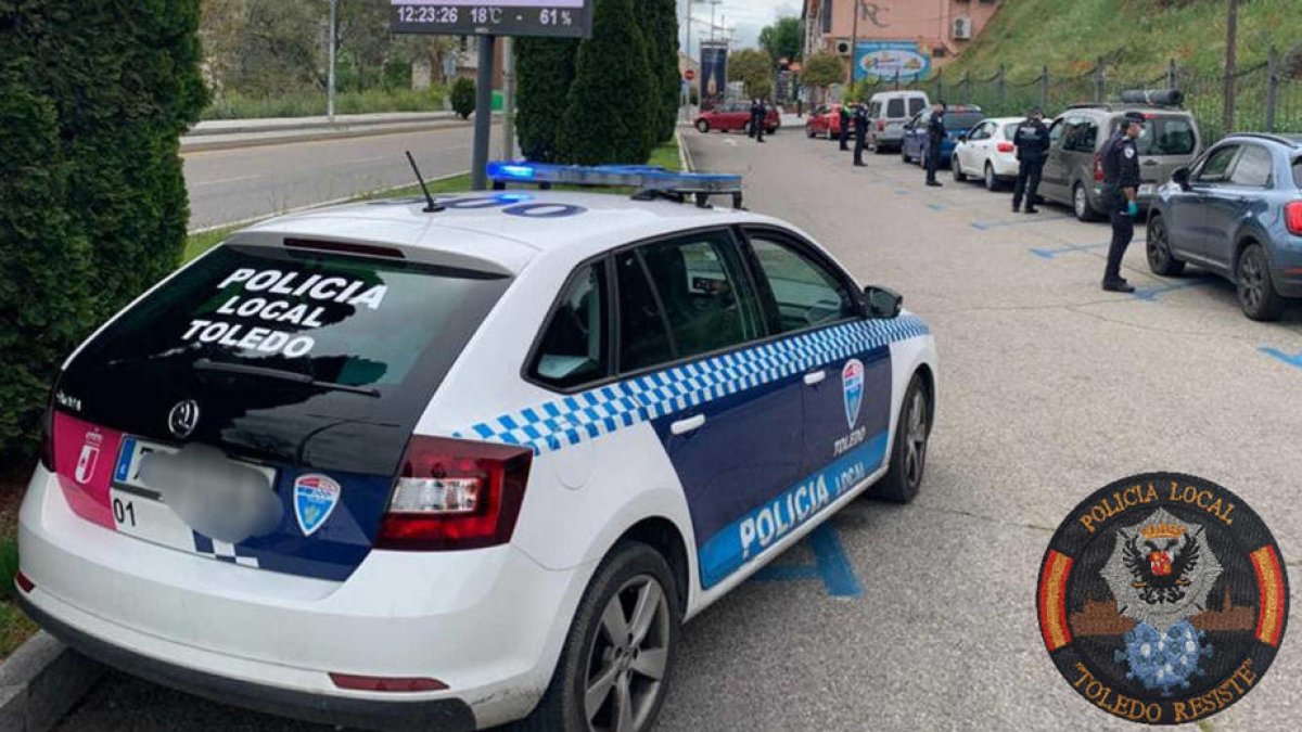 Imagen de archivo de la Policía Local de Toledo.