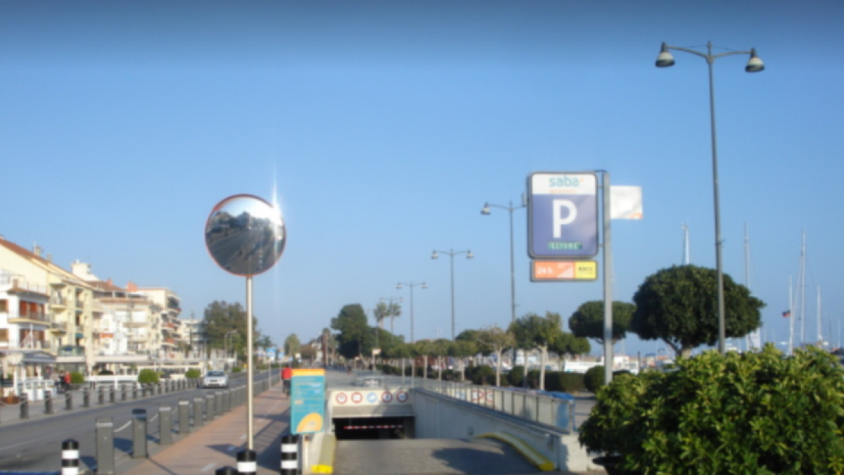 El parking Saba de Cambrils.