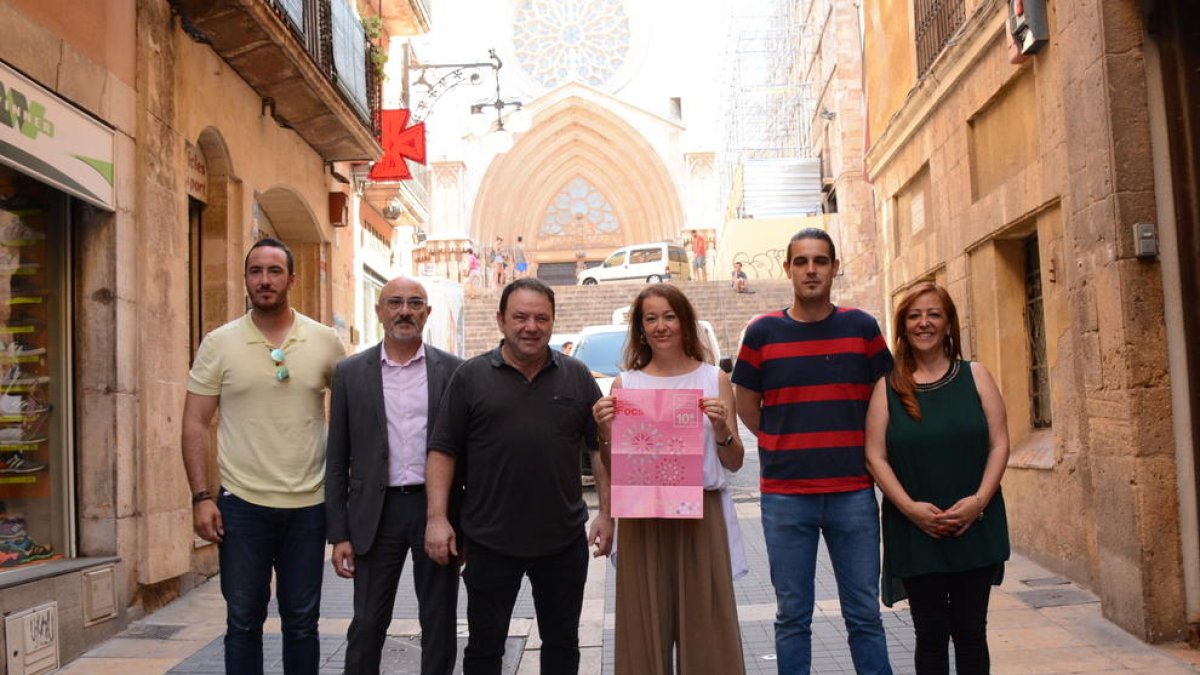 Imatge de la presentació de la 10a edició dels Sopars sota els focs.