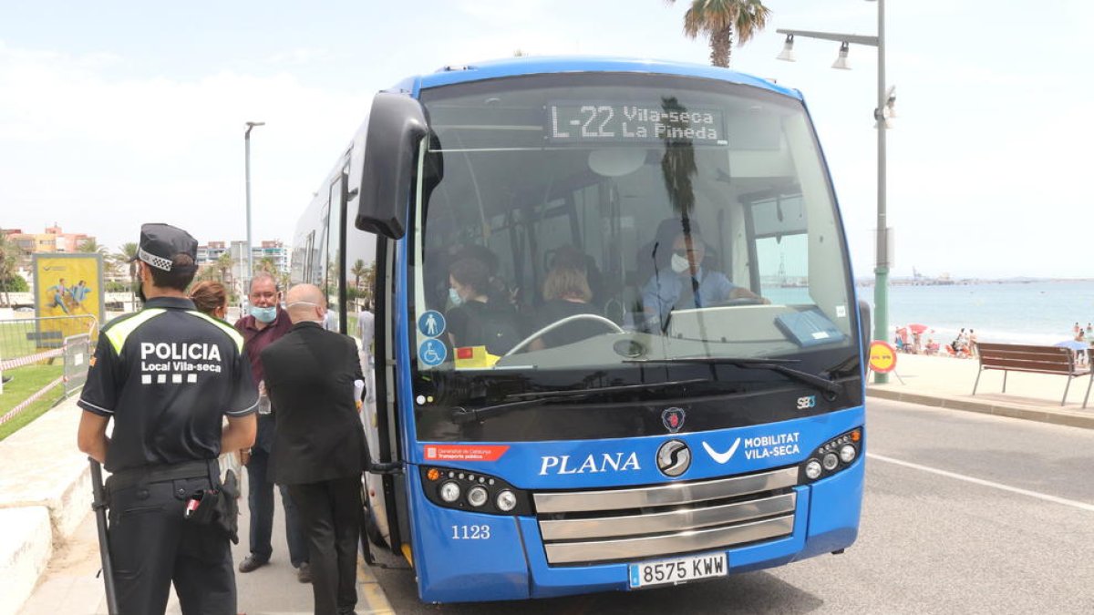 Plano general del nuevo bus urbano de Vila-seca.