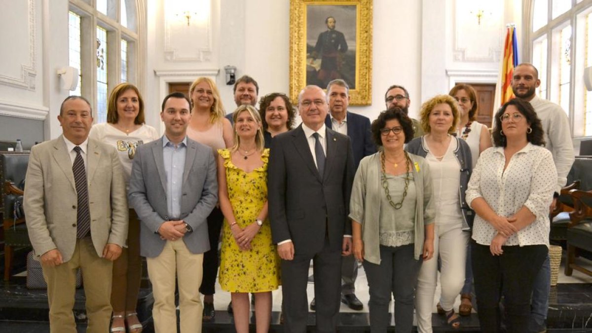 Foto de família del Govern de Reus.