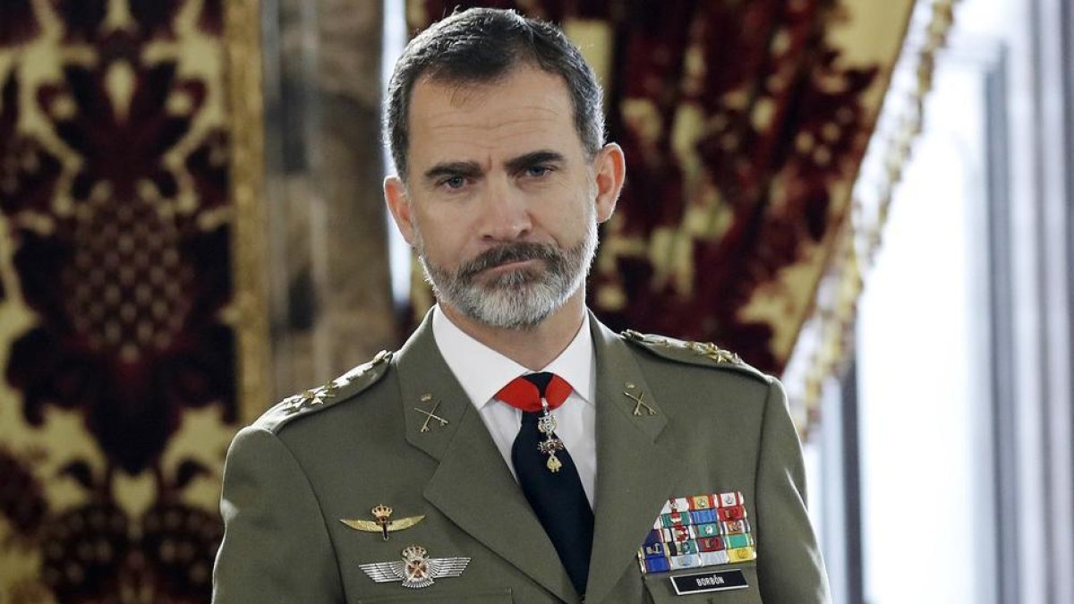 Una imagen de archivo del Rey Felipe VI