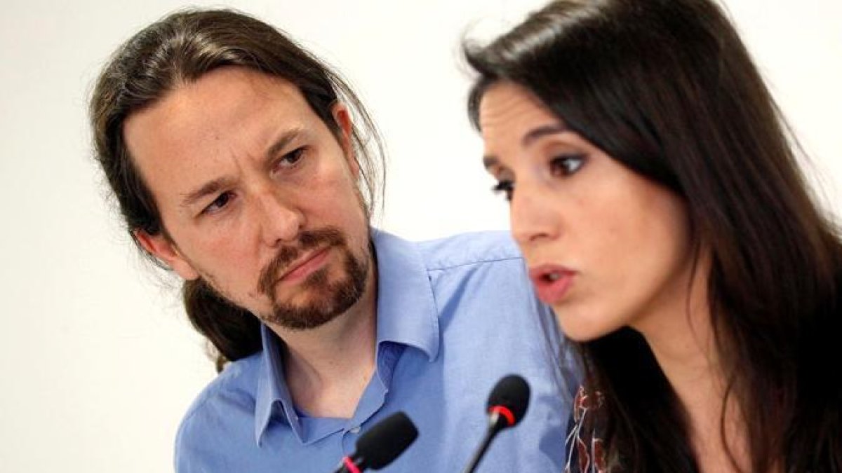 Pablo Iglesias i Irene Montero en una imatge d'arxiu.