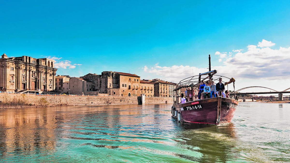 Tortosa i l'Ebre.