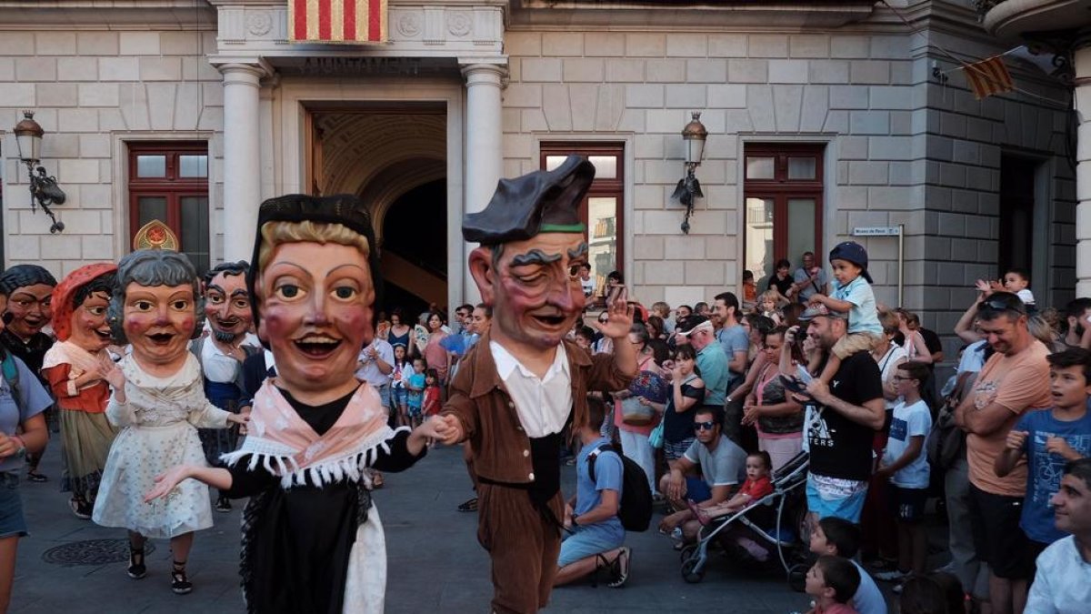 Los elementos festivos fueron protagonistas