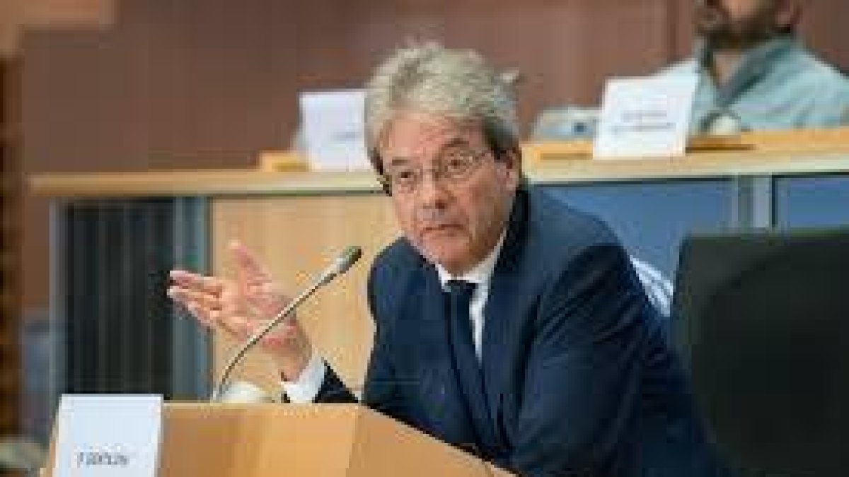 El comissari d'Economia, Paolo Gentiloni, en una imatge d'arxiu