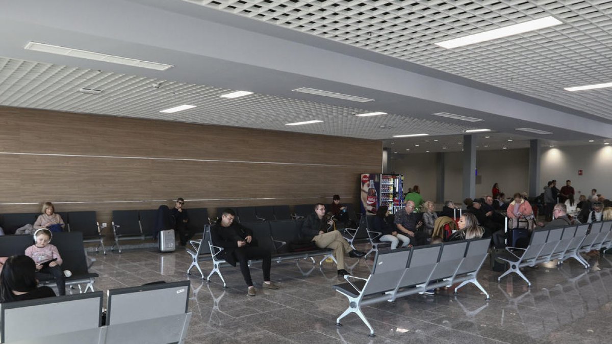 Una imatge de la nova termina de l'Aeroport de Reus.