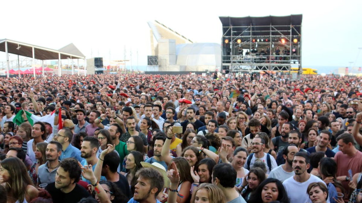 Imagen de archivo de un concierto en el Festival Cruïlla de Barcelona.