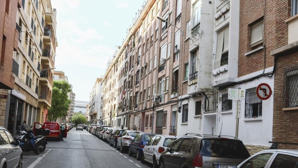 Una imagen de archivo de la calle Muralla, donde se encuentran varias viviendas de este tipo.