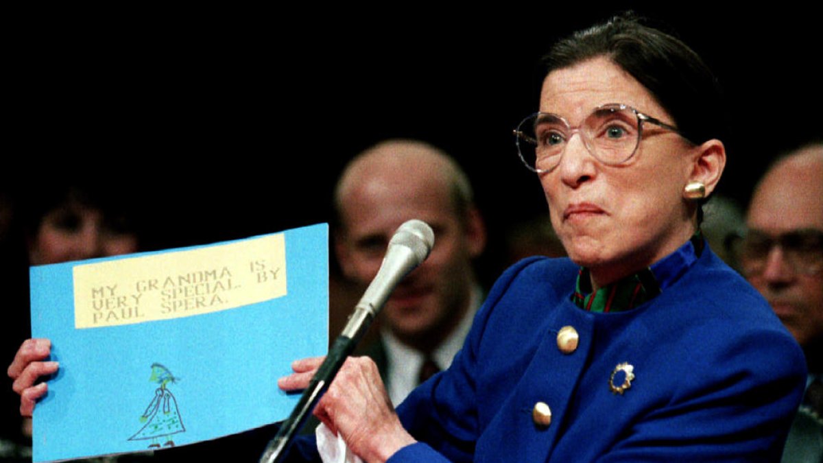 La jutgessa del Tribunal Suprem dels Estats Units, Ruth Bader Ginsburg, en una imatge d'arxiu