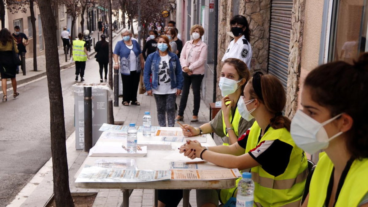 Cues al cribratge massiu a Trinitat Vella