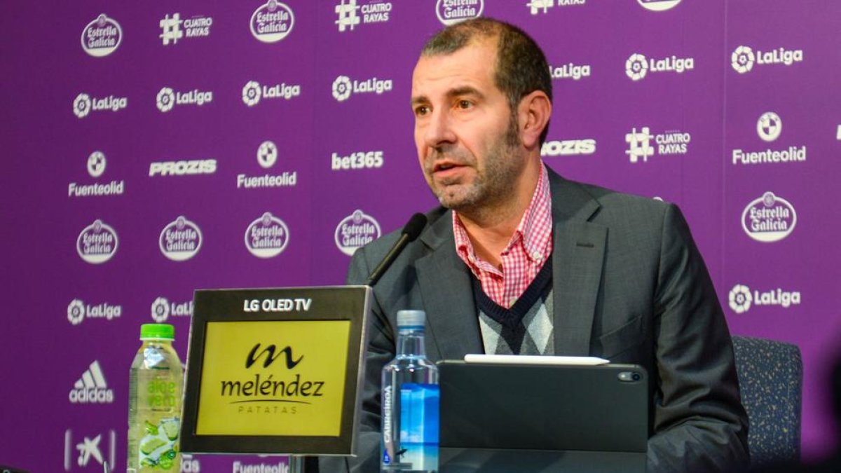 David Espinar, director del Gabinet de Presidència i portaveu institucional del Real Valladolid.