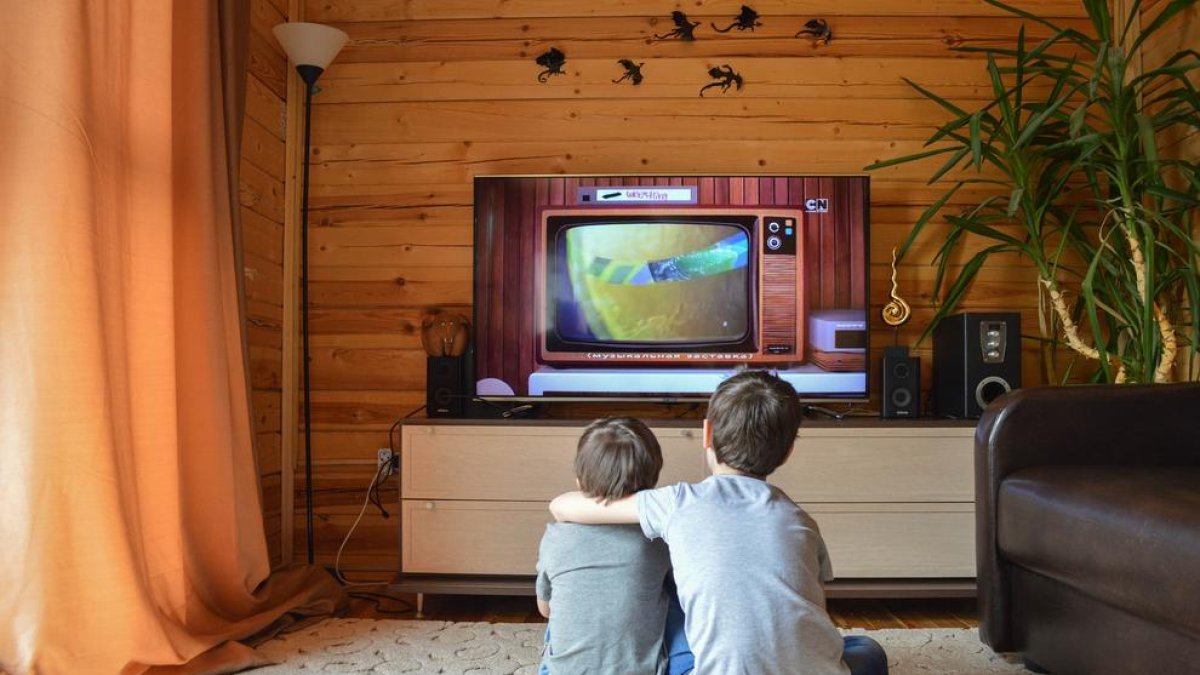 El consum de televisió entre els nens, el que més ha augmentat.
