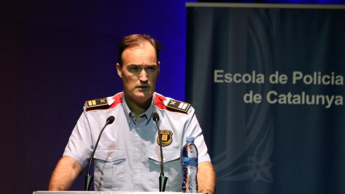 El comissari en cap dels Mossos d'Esquadra, Eduard Sallent, en una imatge d'arxiu.