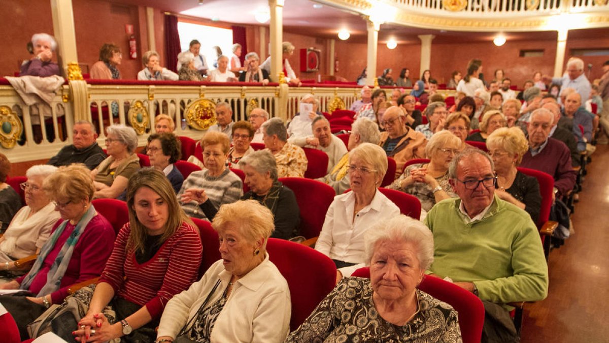 Imatge d'arxiu d'uns dels anteriors homenatges a la gent gran.