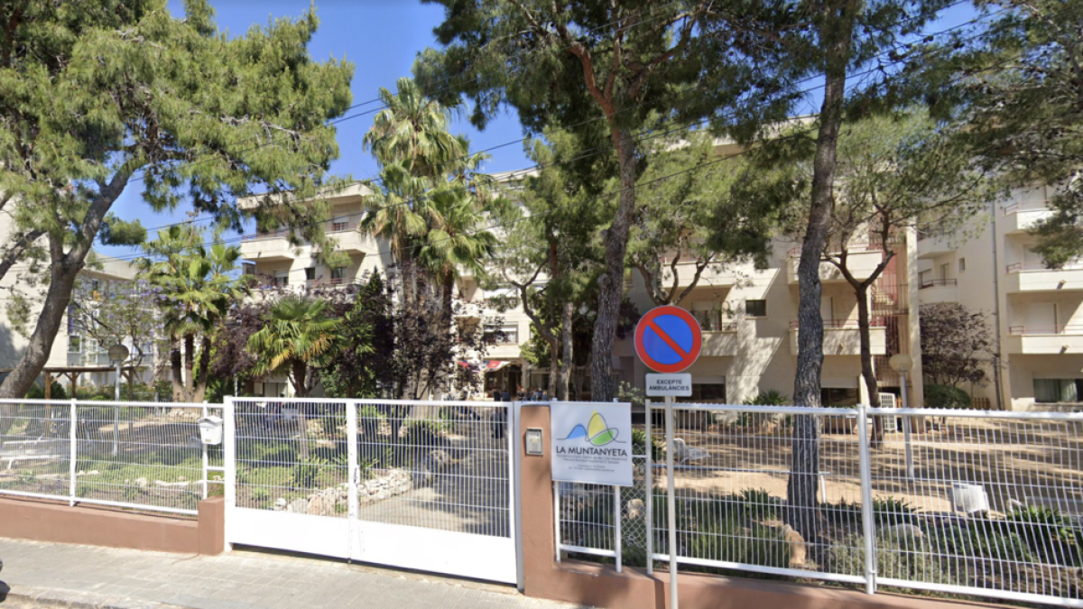 Imagen del exterior de la residencia la Muntanyeta del Vendrell.