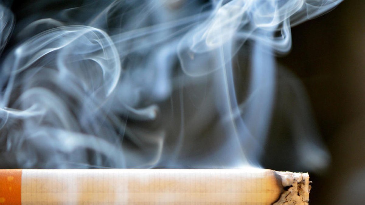 Imagen de un cigarrillo.