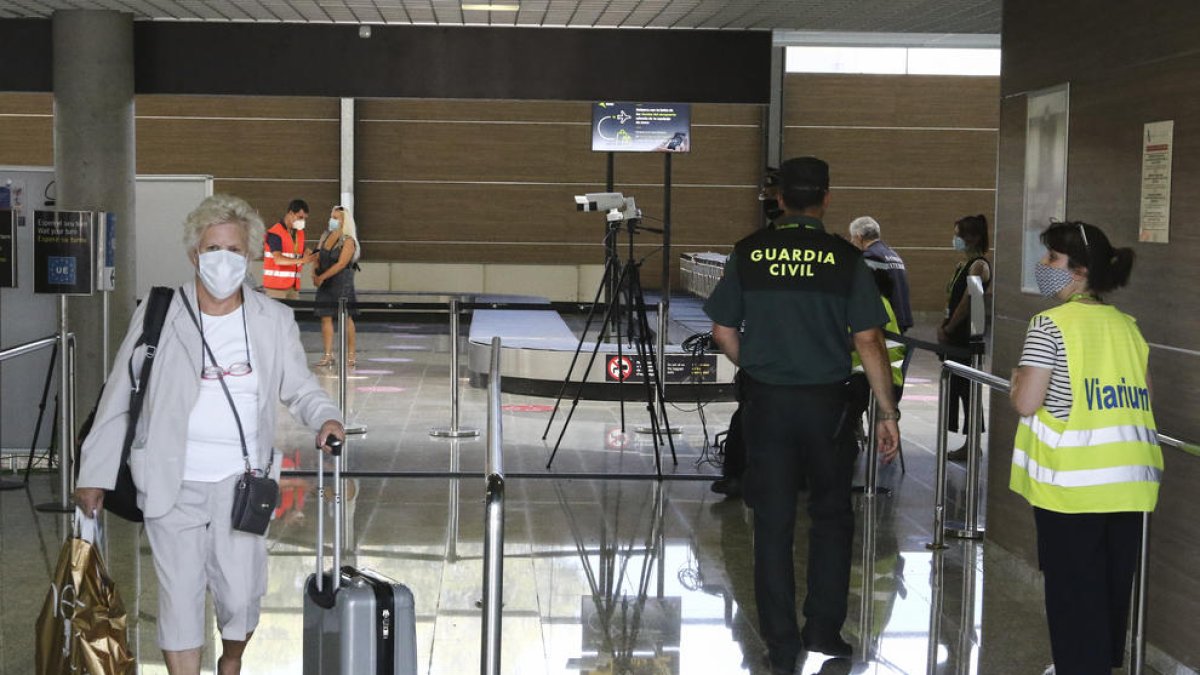 Los sistemas de seguridad implantados en el Aeropuerto de Reus.