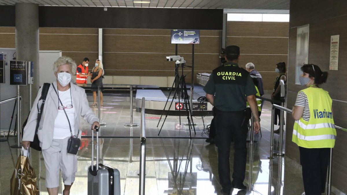 Els sistemes de seguretat implantats a l'Aeroport de Reus.