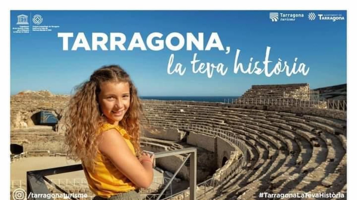 Imagen de la campaña del Patronato Turismo de Tarragona.
