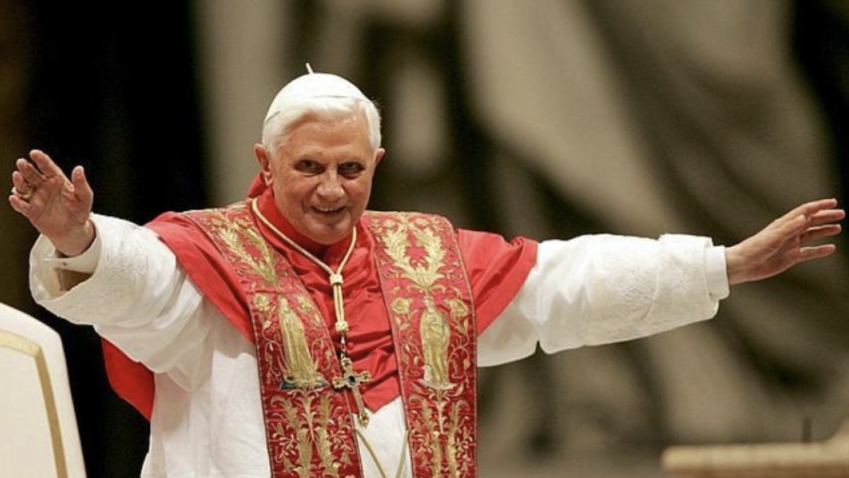 Imatge d'arxiu del Papa emèrit Benet XVI.