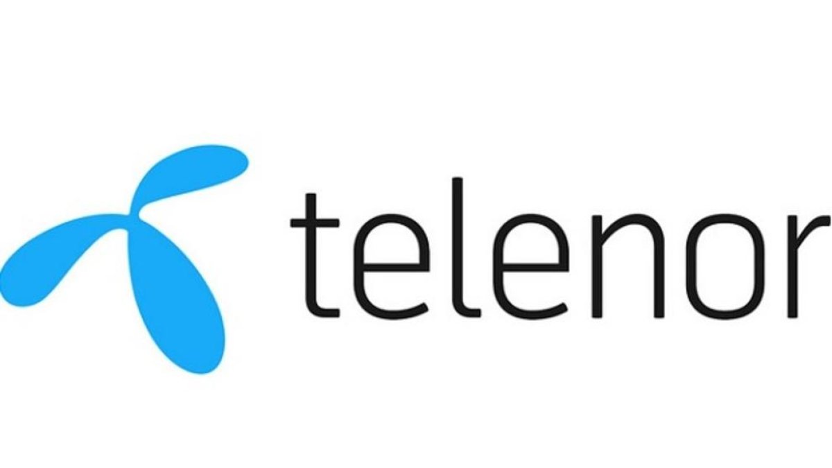 El logo de la empresa 'Telenor', de Noruega, que ha decidido reducir su presencia en el MWC a raíz del coronavirus