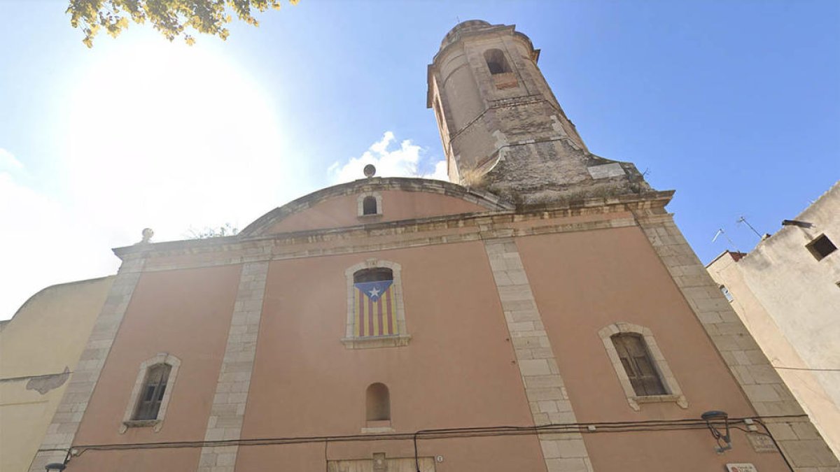 Imatge de la façana de l'antiga església de Sant Francesc.