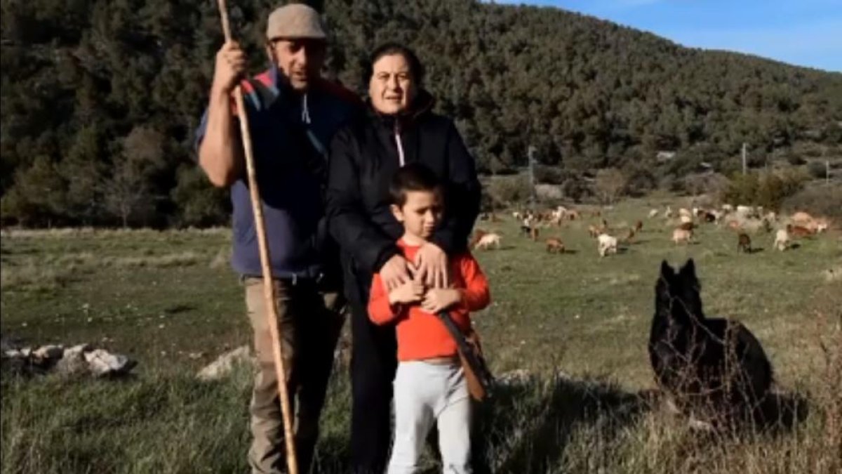 Un instante del vídeo que ha compartido el pastor Sergi Serra.