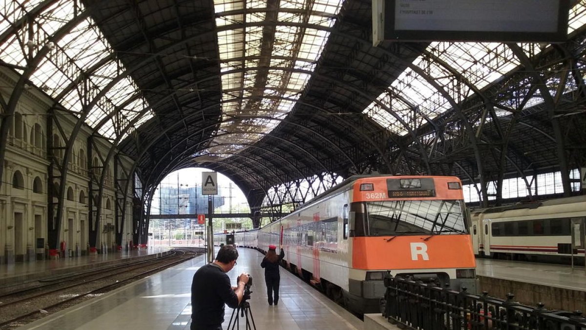 Imagen de la estación de Francia de Barcelona.