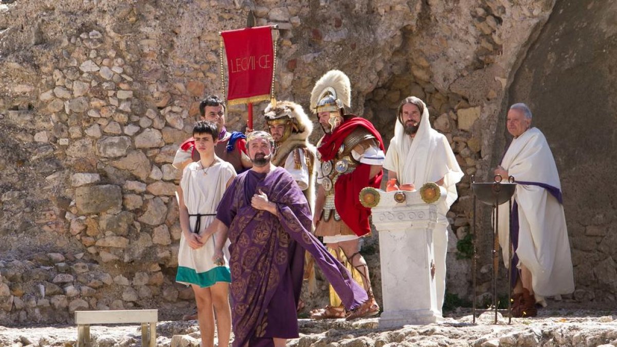 Acto de Tarraco Viva en el Anfiteatro en la edición del año pasado.