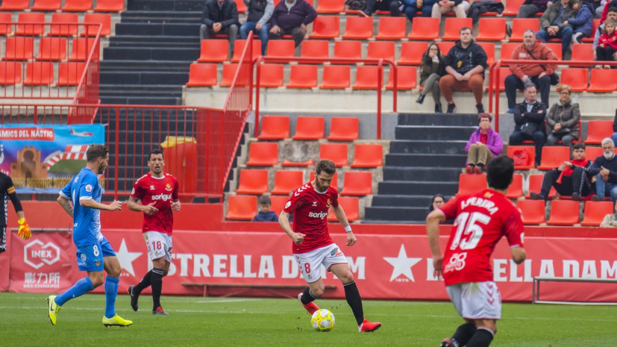 Fausto Tienza podria tornar a l'equip en el partit d'aquest cap de setmana contra el filial valencianista al Nou Estadi.