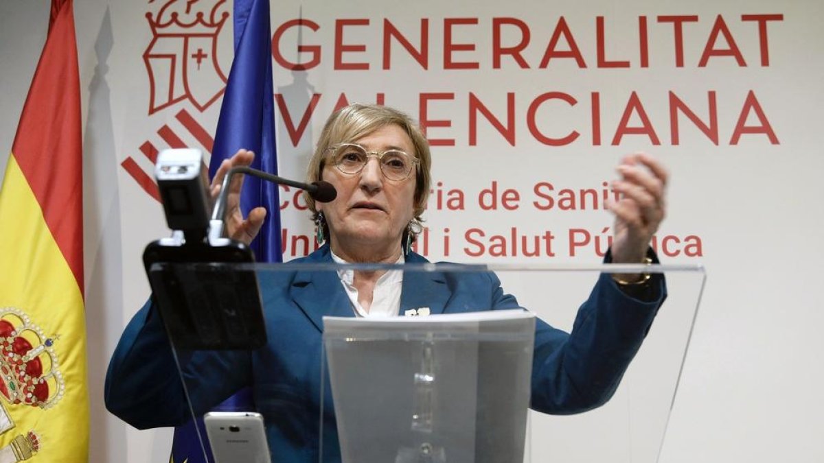 La consellera de Sanidad de la Generalitat Valenciana, Ana Barceló.