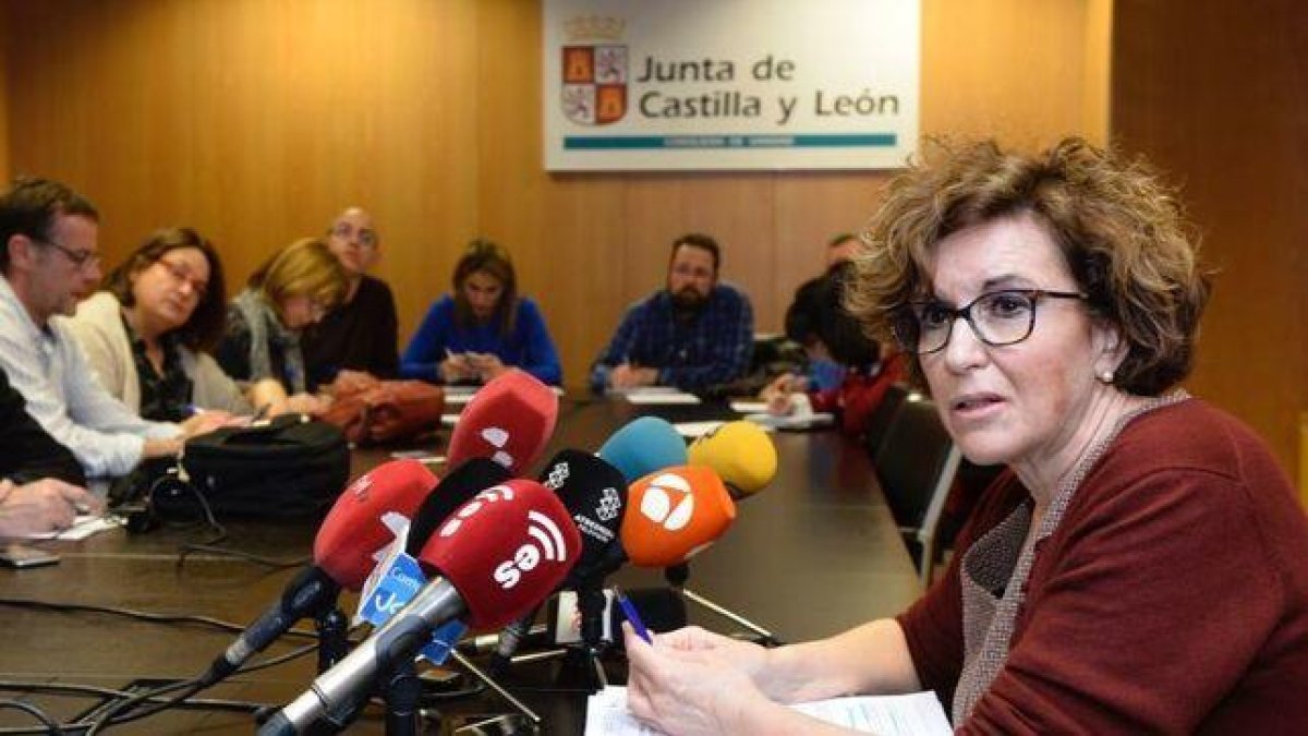 Imagen de la directora general de Salud Pública de la Comunidad, Carmen Pacheco.