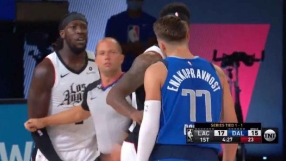 Montrezl Harrell, jugador dels Clippers, li va cridar «blanquito» en una picabaralla entre tots dos.