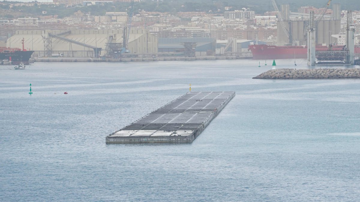 Imatge del moll de Balears del Port de Tarragona