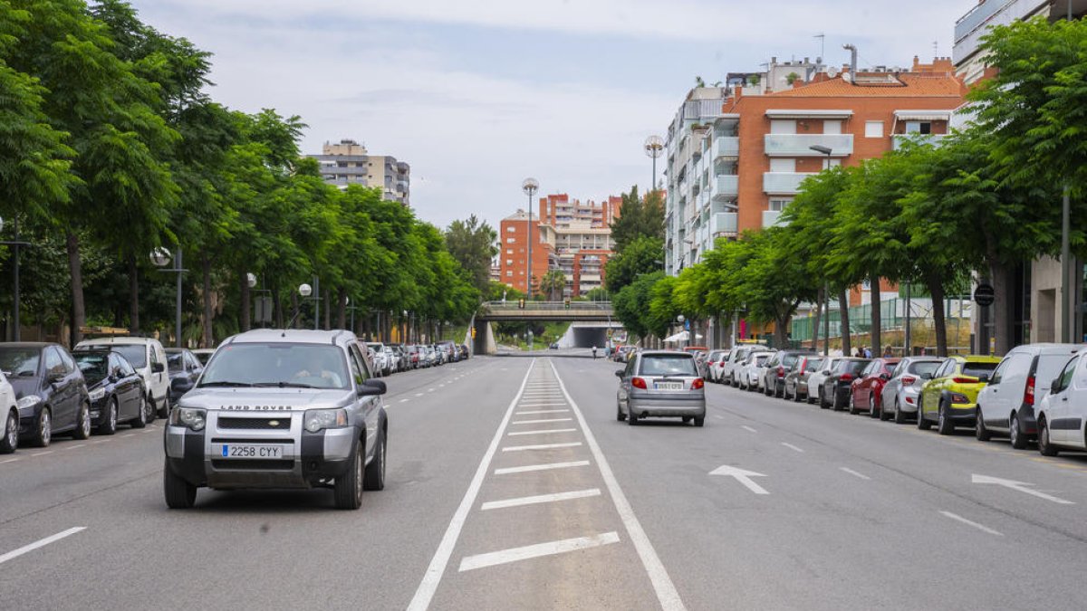 Vidal i Barraquer és un dels carrers on és probable que la velocitat sigui superior a 30 per hora.