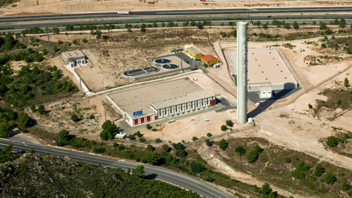 Planta de Bombament EB-2 del Consorci d'Aigües de Tarragona.