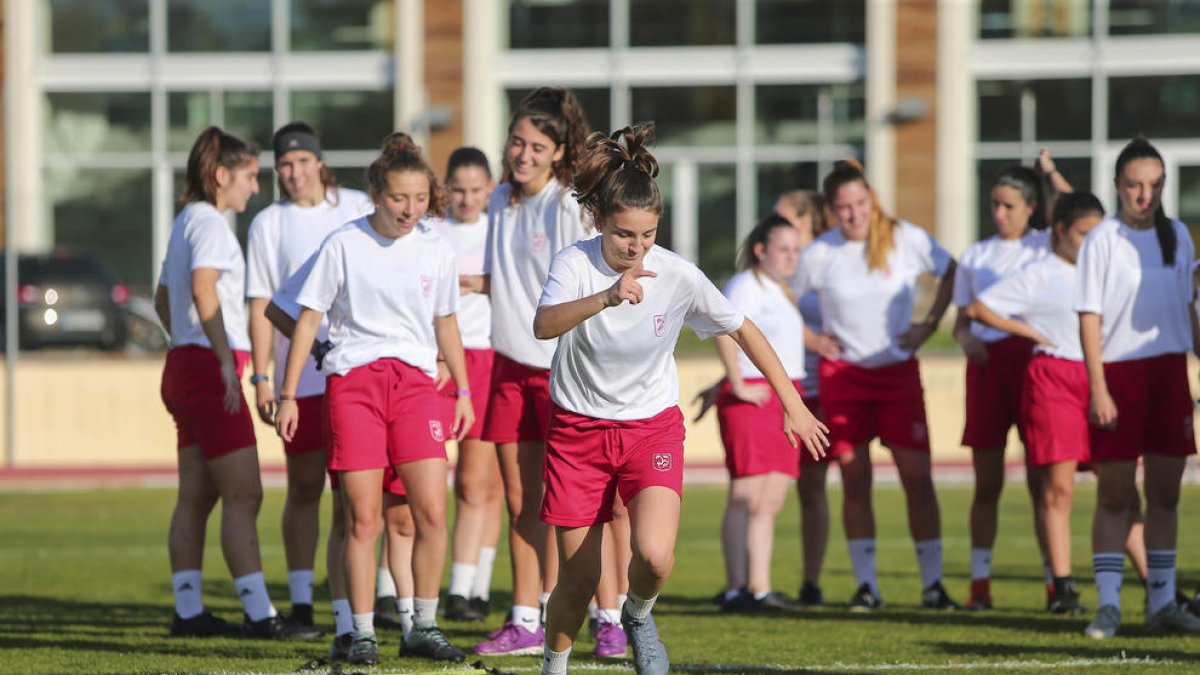 Un equipo entrenando esta temporada, situación que no se volverá a repetir durante la 2019-20.