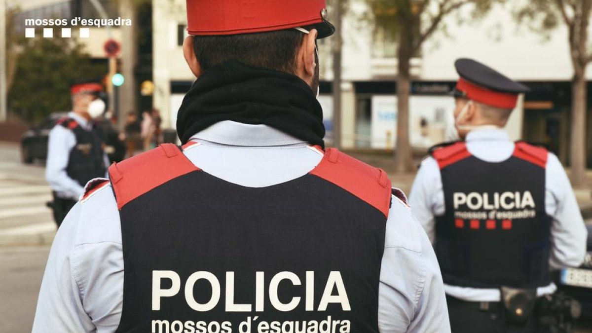 Imatge d'arxiu d'agents dels Mossos d'Equadra.