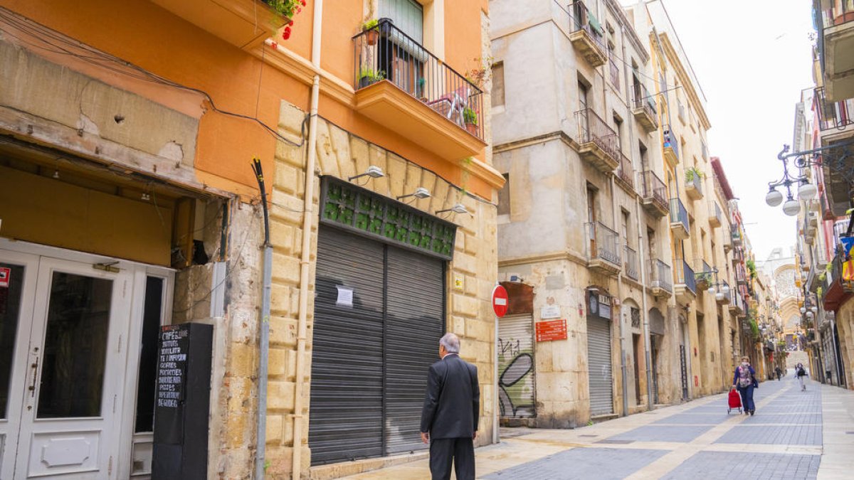 El local, ja tancat, es troba al carrer Major de Tarragona.