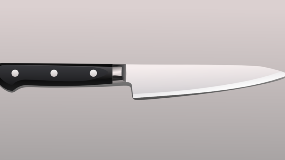 Un ganivet de cuina.